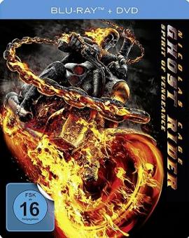 Ghost Rider: Spirit of Vengeance (Limited Steelbook, Blu-ray+DVD) (2011) [Blu-ray] 