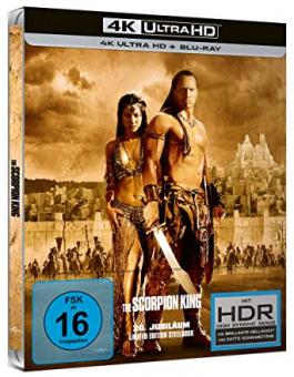 The Scorpion King (Limited Steelbook, 4K Ultra HD+Blu-ray) (2002) [4K Ultra HD] 