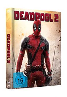 Deadpool 2 (Limited Mediabook, 3 Discs inkl. Super Duper Cut, 2 Blu-ray's+DVD, Cover Character) (2018) [Blu-ray] 