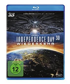 Independence Day: Wiederkehr (3D Blu-ray+Blu-ray) (2016) [3D Blu-ray] [Gebraucht - Zustand (Sehr Gut)] 