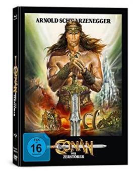 Conan, der Zerstörer (Limited Mediabook, Blu-ray+DVD) (1984) [Blu-ray] 