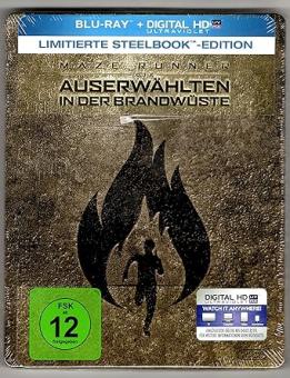 Maze Runner 2: Die Auserwählten in der Brandwüste (Limited Steelbook) (2015) [Blu-ray] [Gebraucht - Zustand (Sehr Gut)] 