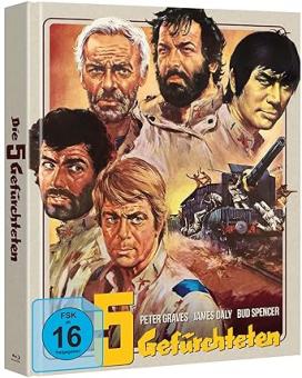 Die fünf Gefürchteten (Limited Mediabook, 2 Discs, Cover A) (1969) [Blu-ray] 