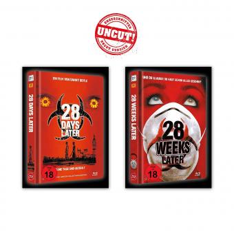 28 Days Later / 28 Weeks Later (Mediabook Bundle) [FSK 18] [Blu-ray] 