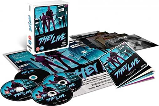 Sie leben - "They Live" (4 Discs Limited Soundtrack Edition, 4K Ultra HD+2 Blu-ray's + CD-Soundtrack) (1988) [FSK 18] [UK Import mit dt. Ton] [4K Ultra HD] 