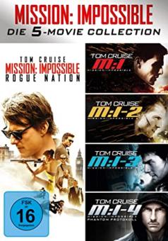 Mission: Impossible - 5 Movie Collection (5 Discs) (2018) [Blu-ray] 