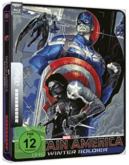 Captain America: The Winter Soldier/The Return of the First Avenger (Limited Mondo Steelbook, 4K Ultra HD+Blu-ray) (2014) [4K Ultra HD] 