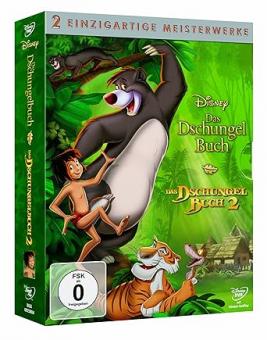 Das Dschungelbuch / Das Dschungelbuch 2 (2 DVDs) [Gebraucht - Zustand (Sehr Gut)] 