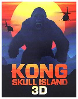 Kong: Skull Island (Limited Steelbook, 3D Blu-ray+Blu-ray) (2017) [3D Blu-ray] [Gebraucht - Zustand (Sehr Gut)] 
