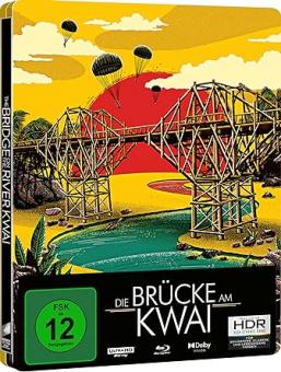 Die Brücke am Kwai (Limited Steelbook, 4K Ultra HD+Blu-ray) (1957) [4K Ultra HD] 