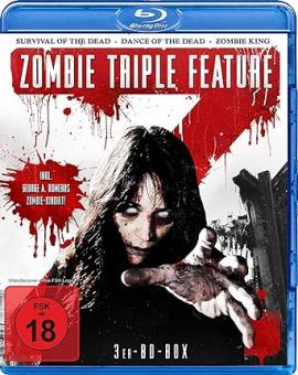 Zombie Triple Feature : George A. Romeros' Survival Of The Dead - Dance Of The Dead - Zombie King (3 Discs) [FSK 18] [Blu-ray] [Gebraucht - Zustand (Sehr Gut)] 