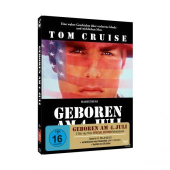 Geboren am 4. Juli (Limited Mediabook, 2 Discs) (1989) [Blu-ray] 