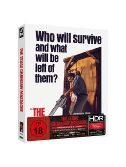 The Texas Chainsaw Massacre (Limited Slipcase, Cover B, Premium Steelbook) (4K Ultra HD+ Blu-ray+Bonus-Blu-ray) (1974) [FSK 18] [4K Ultra HD] 