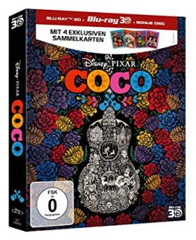 Coco – Lebendiger als das Leben! (Limited Edition, 3 Disc, 3D + 2D + DVD) (2017) [3D Blu-ray] [Gebraucht - Zustand (Sehr Gut)] 