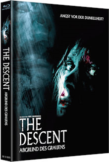 The Descent - Abgrund des Grauens (Limited Mediabook, Cover C) (2005) [FSK 18] [Blu-ray] 