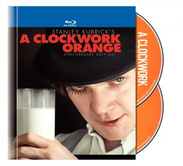 A Clockwork Orange - Uhrwerk Orange (2 Disc Mediabook) (1971) [US Import mit dt. Ton] [Blu-ray] 