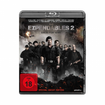 The Expendables 2 - Back for War (Uncut Edition) (2012) [FSK 18] [Blu-ray] 