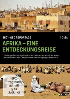 360° Geo-Reportage: Afrika - Eine Entdeckungsreise (4 DVDs) (2011) [Gebraucht - Zustand (Sehr Gut)] 