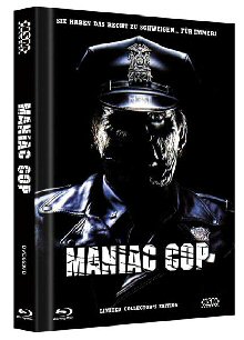 Maniac Cop (Limited Uncut Mediabook, Blu-ray+2 DVDs, Cover D) (1988) [FSK 18] [Blu-ray] 