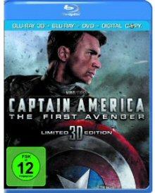 Captain America (3D Blu-ray+Blu-ray+DVD und Digital Copy) (2011) [3D Blu-ray] 