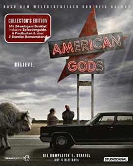 American Gods - Staffel 1 (4 Discs) [Blu-ray] [Gebraucht - Zustand (Sehr Gut)] 