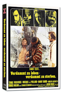 Verdammt zu leben - Verdammt zu sterben (Limited Mediabook, Blu-ray+DVD, Cover C) (1975) [FSK 18] [Blu-ray] 