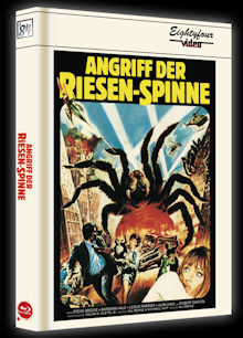 Angriff der Riesenspinne (4 Disc Limited Mediabook, Blu-ray+2 DVDs+CD-Soundtrack, Cover A) (1975) [Blu-ray] 