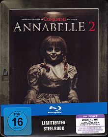 Annabelle 2 (Limited Steelbook) (2017) [Blu-ray] [Gebraucht - Zustand (Sehr Gut)] 
