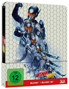 Ant-Man and the Wasp (Limited Steelbook, 3D Blu-ray+Blu-ray) (2018) [3D Blu-ray] [Gebraucht - Zustand (Sehr Gut)] 