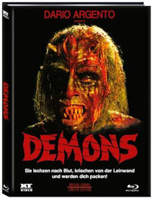 Dämonen 2 - Dance of the Demons 1 (Limited Mediabook, Blu-ray+DVD, Cover B) (1985) [FSK 18] [Blu-ray] 