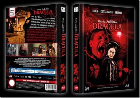 Dario Argentos Dracula (Limited Mediabook, Blu-ray+DVD, Cover A) (2012) [FSK 18] [Blu-ray] 