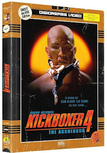 Kickboxer 4 - The Aggressor (Limited Mediabook, VHS Edition, Blu-ray+DVD) (1994) [Blu-ray] [Gebraucht - Zustand (Sehr Gut)] 