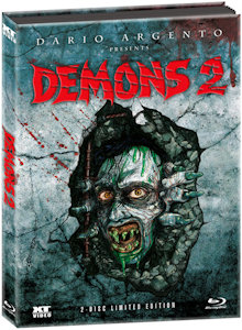 Dämonen - Dance of the Demons 2 (Limited Wattiertes Mediabook, Blu-ray+DVD) (1986) [FSK 18] [Blu-ray] 