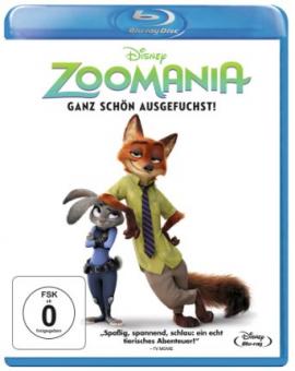 Zoomania (2016) [Blu-ray] [Gebraucht - Zustand (Sehr Gut)] 