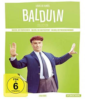 Louis de Funes - Balduin Collection (3 Discs) [Blu-ray] [Gebraucht - Zustand (Sehr Gut)] 