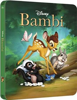 Bambi (Limited Steelbook) (1942) [UK Import] [Blu-ray] 