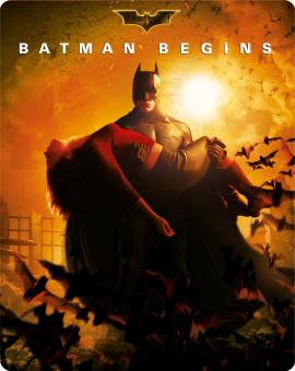 Batman Begins (Limited Steelbook Edition) (2005) [Blu-ray] 