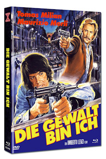 Die Gewalt bin ich (Limited Mediabook, Blu-ray+DVD, Cover B) (1977) [FSK 18] [Blu-ray] 