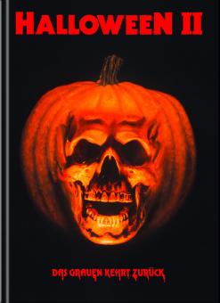 Halloween 2 (Uncut, Limited Wattiertes Mediabook, 4K Ultra HD+Blu-ray, Cover F) (1981) [FSK 18] [4K Ultra HD] 