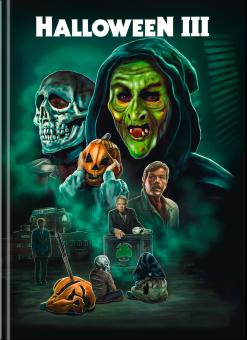 Halloween 3 - Season of the Witch (Limited Mediabook, 4K Ultra HD+Blu-ray, Cover G) (1982) [4K Ultra HD] 