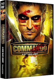 Commando (Limited Mediabook, Blu-ray+DVD, Cover B) (2013) [FSK 18] [Blu-ray] 