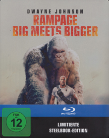 Rampage: Big Meets Bigger (Limited Steelbook) (2018) [Blu-ray] 