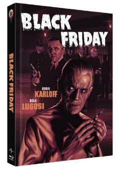 Black Friday (Limited Mediabook, Blu-ray+DVD, Cover C) (1940) [Blu-ray] 