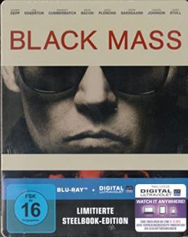 Black Mass (Limited Steelbook) (2015) [Blu-ray] [Gebraucht -Zustand (Sehr Gut)] 