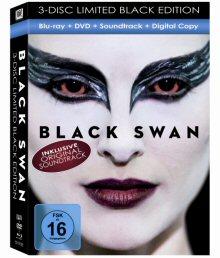 Black Swan (3 Disc Limited Black Edition, inkl. Soundtrack & Digital Copy) (2010) [Blu-ray] 