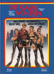 Die Klasse von 1984 (Limited Mediabook, Blu-ray+DVD, Cover B) (1982) [FSK 18] [Blu-ray] 