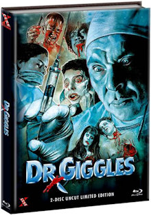 Dr. Giggles (Limited Mediabook, Blu-ray+DVD, Cover B) (1992) [FSK 18] [Blu-ray] 