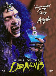 Night of the Demons (Limited Mediabook, Blu-ray+DVD, Cover E) (1988) [FSK 18] [Blu-ray] 