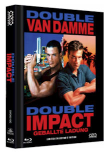 Geballte Ladung - Double Impact (Limited Mediabook, Blu-ray+DVD, Cover C) (1991) [FSK 18] [Blu-ray] 