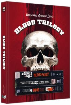 Herschell Gordon Lewis - Blood Trilogy (Limited Mediabook, 3 Discs, Cover B) [FSK 18] [Blu-ray] 